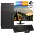 Computador Pc Intel C/ Monitor + Kit Teclado I5 8gb Ssd 240g