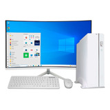Computador Pc Slim Branco