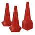 Cone De Marcação De Plástico   50cm   Kit Com 8   Vermelho Muvin
