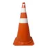 Cone De Pvc 75cm Para Sinalização Transito Segurança Obras
