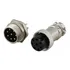 Conector 8 Pinos Para Microfone Kenwood, Icom, Yaesu, Etc