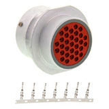 Conector Agrícola Deutsch 31 Vias Hd34 24 31pt   Terminais