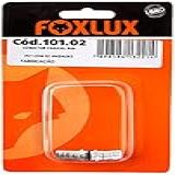 Conector Coaxial Rg6 Foxlux – Pacote Com 2 Unidades – Profissional – Para Cabo Coaxial Rg6