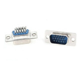 Conector Db15 Super Vga 180° Macho