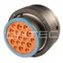 Conector Deutsch 19 Vias Hdp26 24 19se Com Terminais