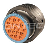 Conector Deutsch 19 Vias Hdp26 24 19se Com Terminais