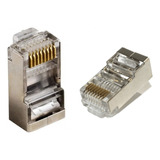 Conector Giga Blindado Rj45