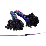 Conector Jst Sm 04 Vias Para Led 5050 3528 Rgb 10 Pares