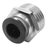 Conector Macho Instantaneo Plastico