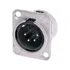 Conector Macho Neutrik Xlr Painel 4 Pólos Nc4md-l-1 Original