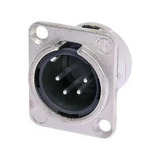 Conector Macho Neutrik Xlr
