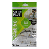 Conector Macho Rj45 Furukawa Sohoplus Cat5e   10 Peças