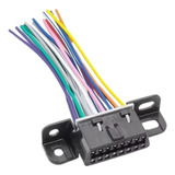 Conector Obd2 16 Pinos J1962 Femea Chicote P Montar Adaptar