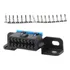 Conector Obd2 Fêmea 16 Pinos C  Suporte Painel E Terminais