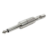 Conector P10 Mono Niquelado Santo Angelo P10 Mono Ninja