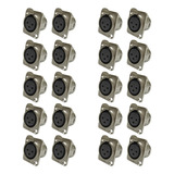Conector Painel Xlr Femea