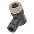 Conector Para Sensor M12 5 Pinos Fêmea 90  Pg7 Com