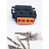 Conector Plug Fêmea Linha Agrícola Máquinas Dtm06 12s