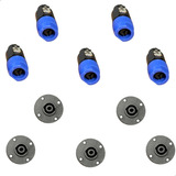 Conector Plug Speakon Kit