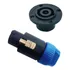 Conector Plug Speakon Macho Fêmea 8 Polos Kit Painel Linha