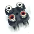 Conector Rca 04 Vias Para Modulo Roadstar Rs-4510 Amp