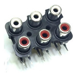 Conector Rca 06 Vias