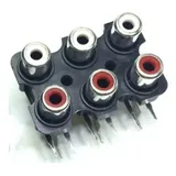 Conector Rca 06 Vias
