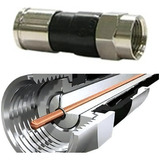 Conector Rg6 Pacote Com