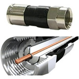 Conector Rg6 Pacote Com