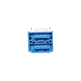 Conector Sata Azul Duplo