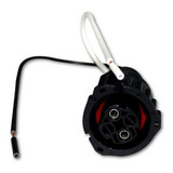 Conector Universal Caminhões E Ônibus 2 Vias Femea Redondo