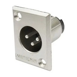 Conector Xlr Macho De