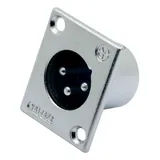 Conector Xlr Macho Painel