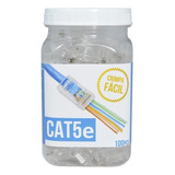 Conectores Rj45 Cat5e Macho