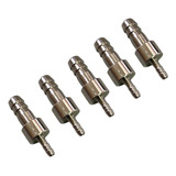 Conexão Espigão Para Mangueira 1 2 Mm X 3 3 Mm kit 5 Pçs 