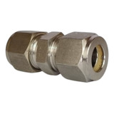 Conexão Reta União Od X Od Inox 316 Dupla Anilha 