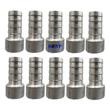 Conexão Salva Vida 12mm Alumínio Encaixe Interno Pct C 10