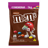 Confeito De Chocolate Ao Leite M m s Para Comemorar Pacote 1kg