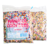 Confete Carnaval 10 Pacotes 100g Folia Festa Decoração Color
