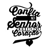 Confia No Senhor Decorativo