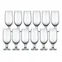 Conj. 12 Taças De Vidro Para Cerveja Chopp Floripa 300 Ml Nadir 7732