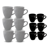 Conj 6 Canecas Ceramica