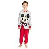 Conj. De Pijamas Manga Longa C/calça, Meninos, Disney, Mescla/vermelho, 08