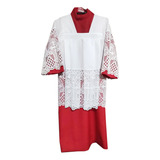 Conj Veste Coroinha Tunica