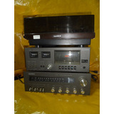 Conjto De Som Gradiente System 95 C/ T.disco+deck+receiver