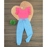 Conjuntinho Infantil Body Calca