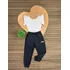 Conjuntinho Infantil Body Calça Jogger Blogueirinha Meninas