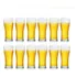 Conjunto 12 Copos Vidro Cerveja Pilsen Chopp Tulipa 200ml Cor Transparente