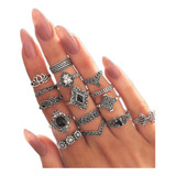 Conjunto 15 Aneis Lindos