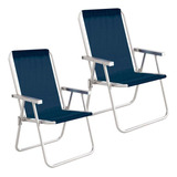Conjunto 2 Cadeiras Praia